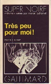 Très peu pour moi ! - N. J . Crisp - Livre