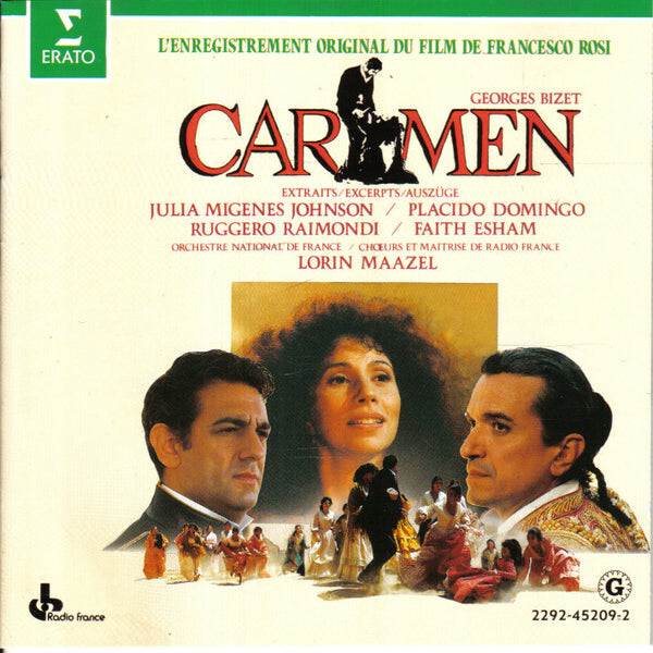 Julia Migenes Johnson / Placido Domingo / Ruggero Raimondi / Faith Esham ? Orchestre National De France / Ch?ur* Et Maîtrise De Radio France / Lorin Maazel - Carmen ? Extraits / Excerpts / Auszüge - Ruggero Raimondi, Placido Domingo, Lorin Maazel, Julia Migenes Johnson, Faith Esham, Orchestre National De France, Choeur Et Maîtrise De Radio France - CD