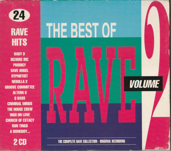 The best of rave volume 2 - Collectif - CD