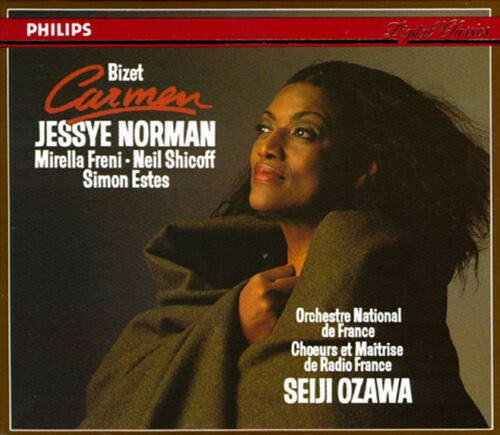 Bizet* - Jessye Norman · Mirella Freni · Neil Shicoff · Simon Estes · Orchestre National De France · Choeurs* Et Maîtrise De Radio France · Seiji Ozawa - Carmen - Bizet - CD