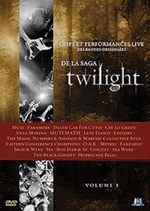 Clips et performances live des bandes originales de la saga Twilight - Volume I - Inconnu - DVD