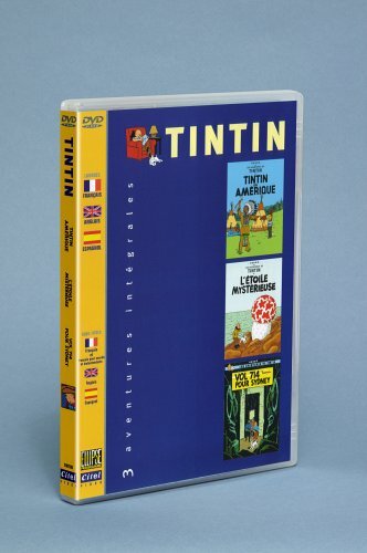 Les Aventures de Tintin : Tintin en Amérique / L'Etoile mystérieuse / Vol 714 pour Sidney - Stéphane Bernasconi - DVD