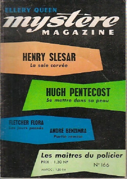 Mystère magazine n°166 - Collectif - Livre